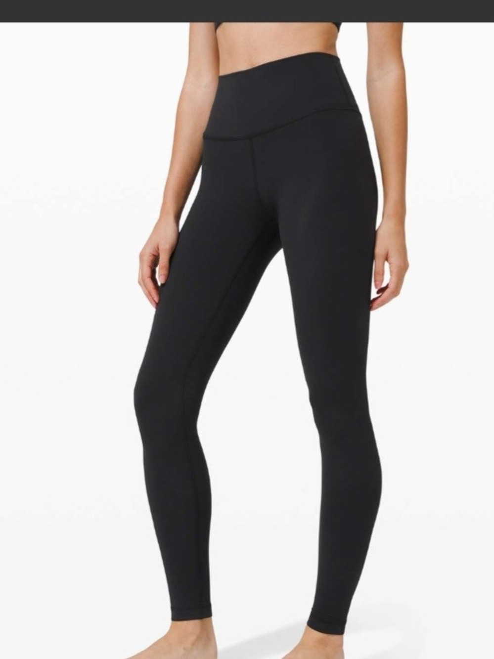 Lululemon Black Algin 28"